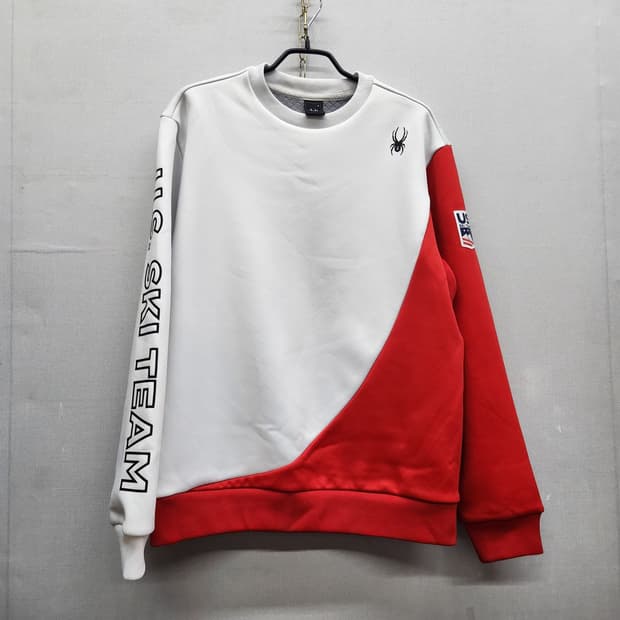 스파이더 사이드 레터링/패치 맨투맨 L