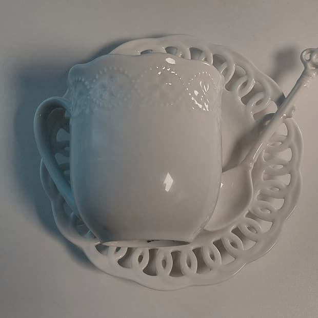 (직수입) 빈티지 머그 2set(스푼포함)