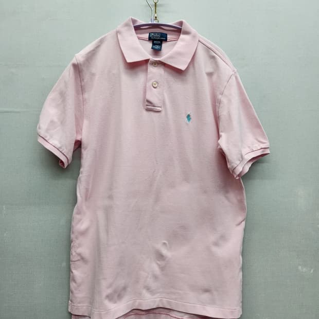 폴로랄프로렌 로고 반팔카라 M