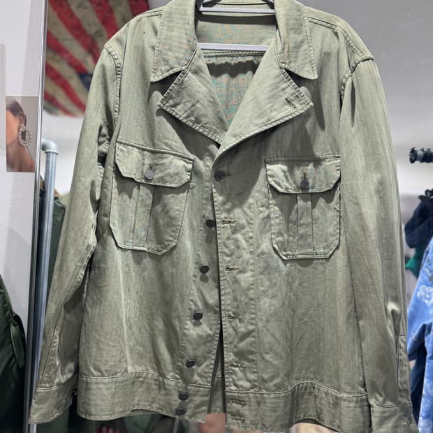 [완전 레어] 40s US Army 1st m41 HBT자켓 (44R)
