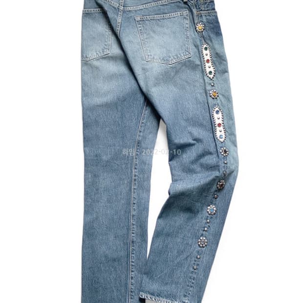 캐피탈 스트레이트 잼스톤 연청 32