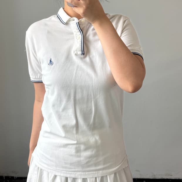 [L] 빈폴 슬림 반팔 카라티