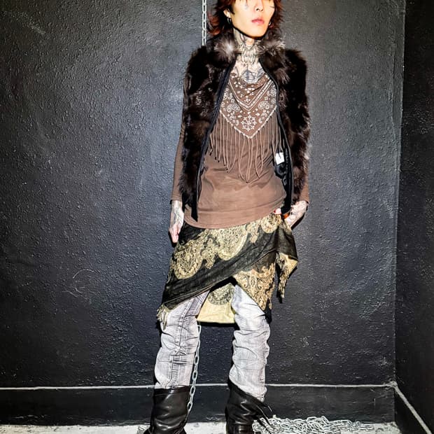 Grey Wash Denim Pants