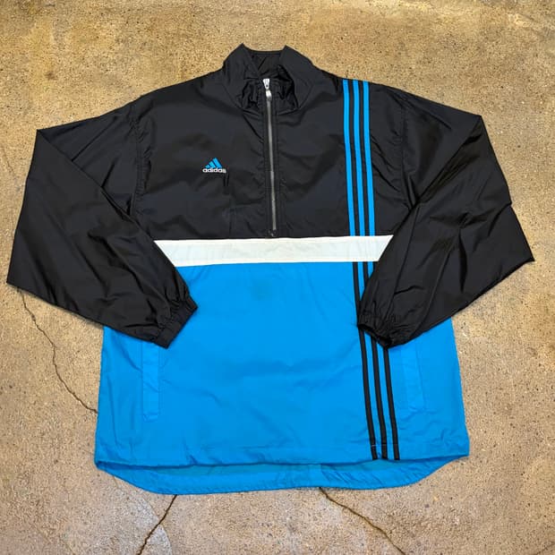 레어 90s USA 빈티지 아디다스 아노락 바람막이