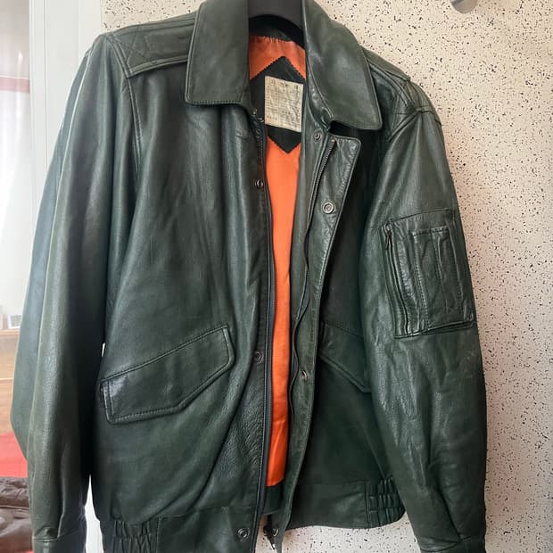 91년도 장군용 가죽잠바 M