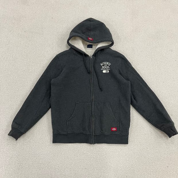 [XL] 디키즈 어센틱 쉐르파 양털 안감 후드 집업 자켓 0102M1