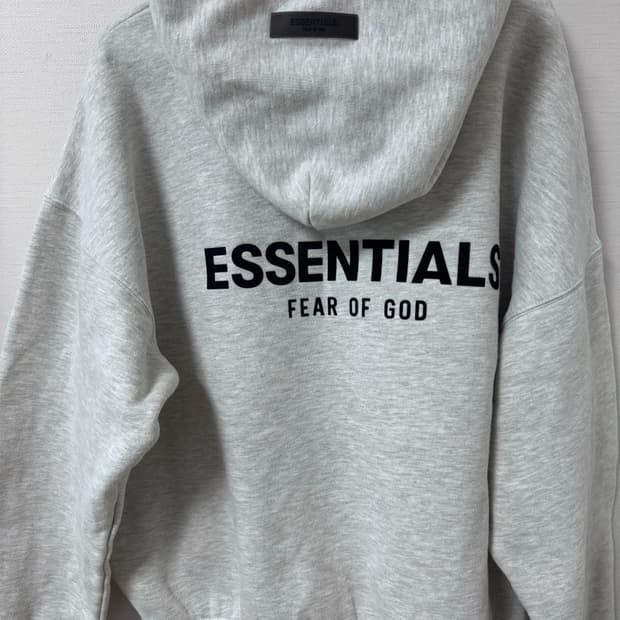 에센셜 피어오브갓 후드티 라이트 오트밀 M