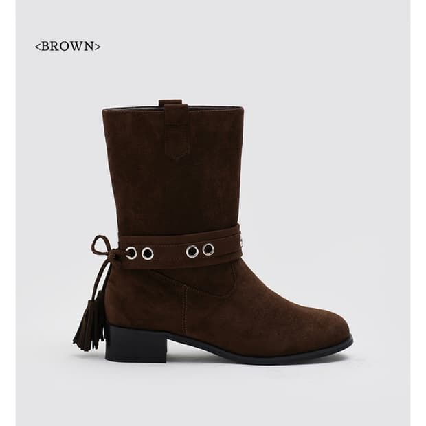 리토(지그재그) 드릭 투웨이 미들부츠