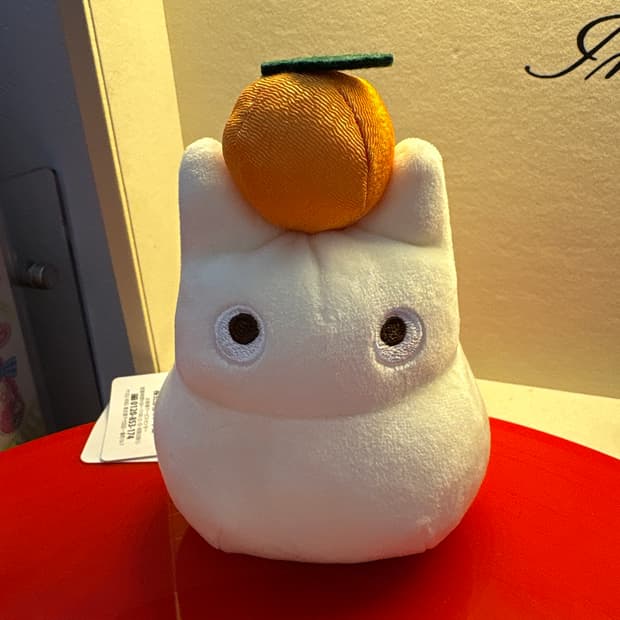 지브리 토토로 귤 소토토로 인형