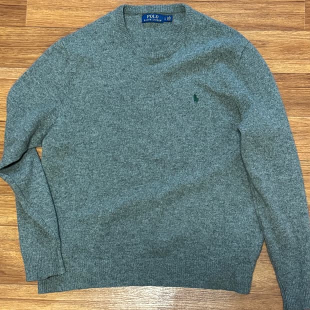 폴로 랄프로렌 니트 그레이 L