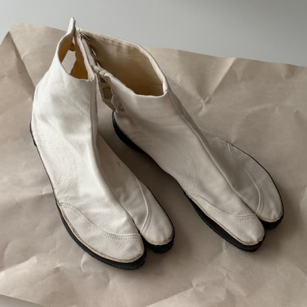 (240) MOONSTAR 문스타 지카타비 슈즈 화이트