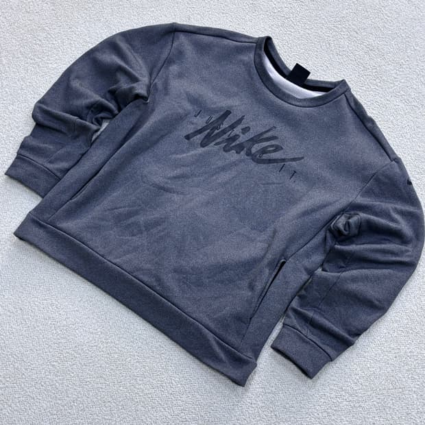 S 나이키 여성 써마핏 맨투맨 티셔츠 0323E