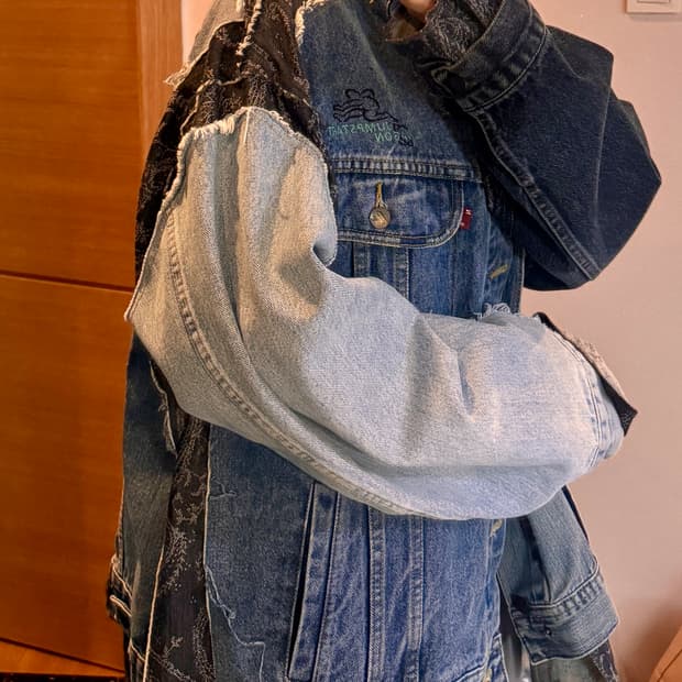 니들스 리메이크자켓 리빌드자켓