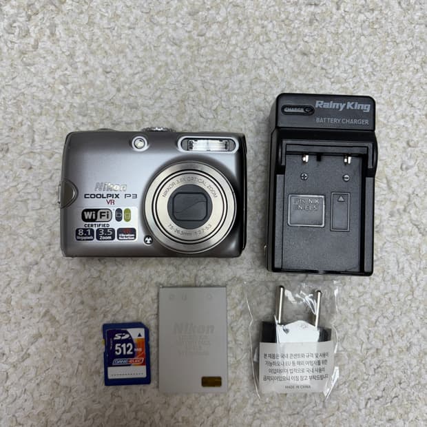 니콘 쿨픽스 P3 Nikon coolpix P3 빈티지카메라