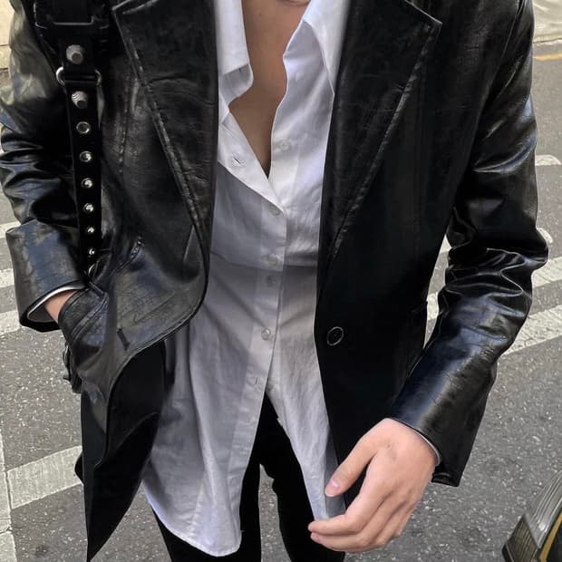 보헴서 보헤미안서울 레더자켓