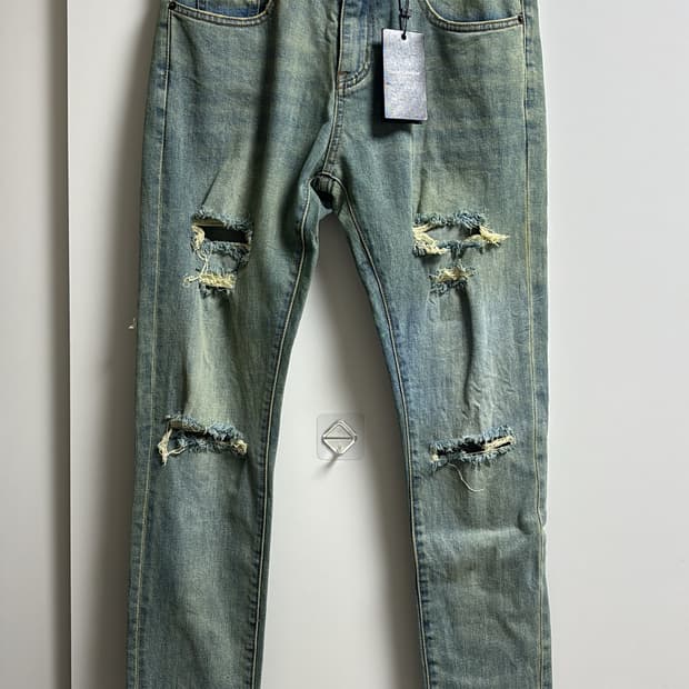 생로랑 15시즌 에디슬리먼 디스 데님진 새상품