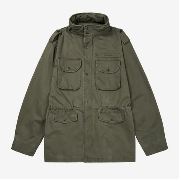 [2] Washed Field Jacket (Khaki)