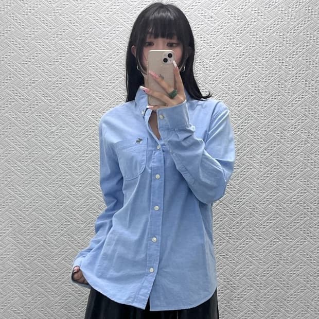 아베크롬비 빈티지 컨트리 캐주얼 슬림핏 셔츠 S C12384