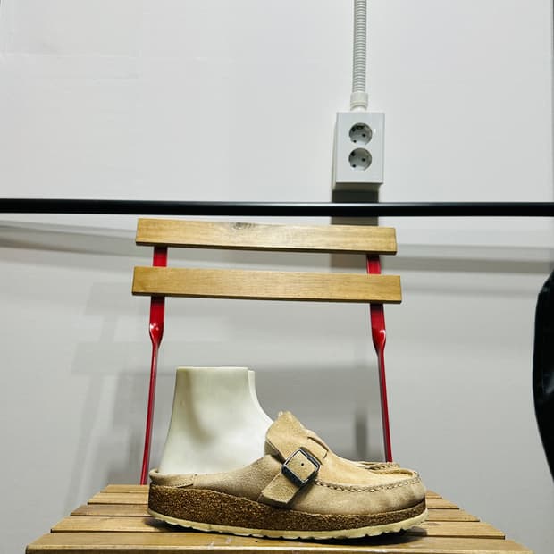 230) 버켄스탁 뮬 여성 여자 슬리퍼 버클리 스웨이드 벨트