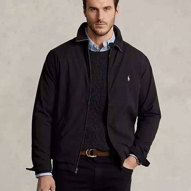 폴로 랄프로렌 블랙 바이스윙 바람막이 자켓 블랙 XL 새상품