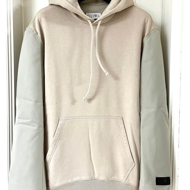 @새상품@ 마르지엘라 mm6 후드 자켓 롱 슬리브리스 오버사이즈