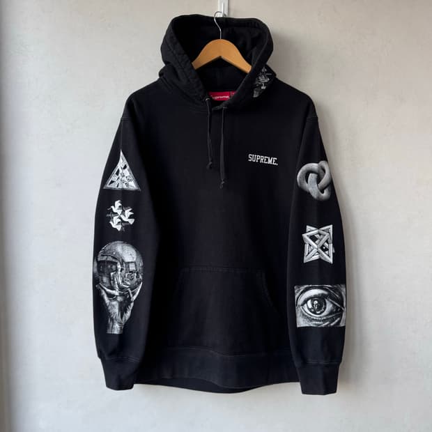 Ss17 슈프림 MC 에셔 후드티