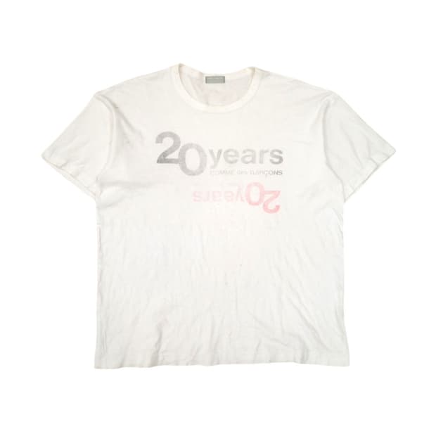 90‘s 꼼데가르송 옴므 20주년 티셔츠