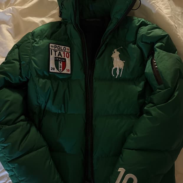 폴로 빅포니 이탈리아 패딩