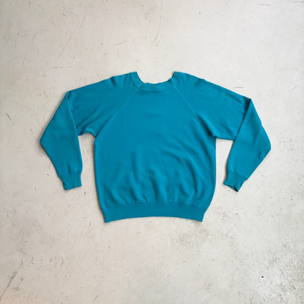 90s USA OG 빈티지 레글런 무지 스웻셔츠 L