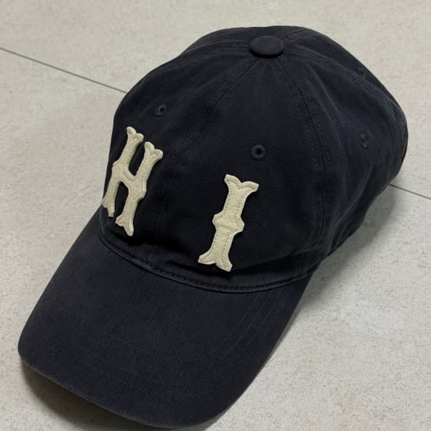 폴리테루 휴먼인덱스 HI 캡 네이비 (클래식 핏)