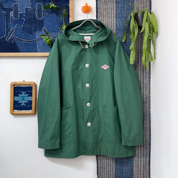 DANTON  Hooded Cotton jacket