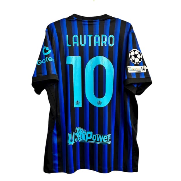 인터밀란25-26 나이키 정품  챔스 오피셜 풀패치 + 후면하단