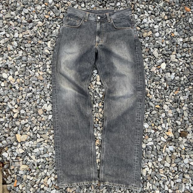 EDWIN XV(made japan) 빈티지 흑청 데님(실측확인)