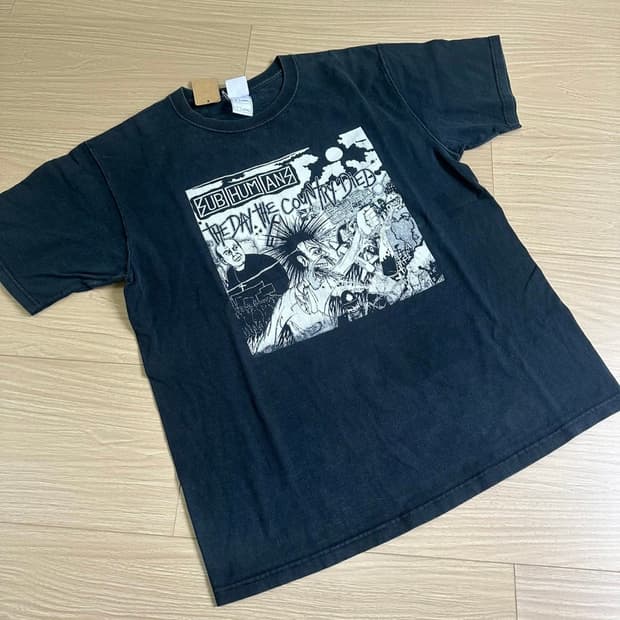 빈티지 00s Subhumans 티셔츠