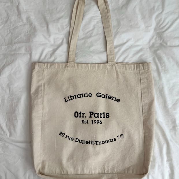 Ofr Book bag 오에프알 파리 에코백 북백