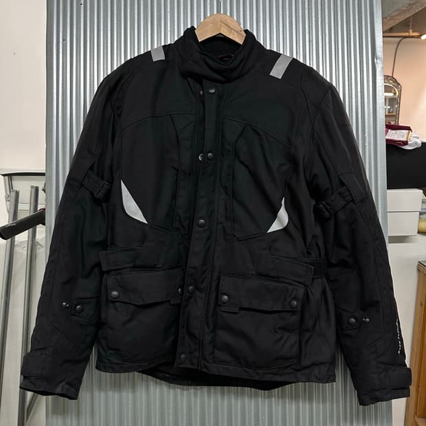 [XL] 맥슬러 MAXLER 블랙 바이커 라이딩 자켓 오토바이 보호대 자