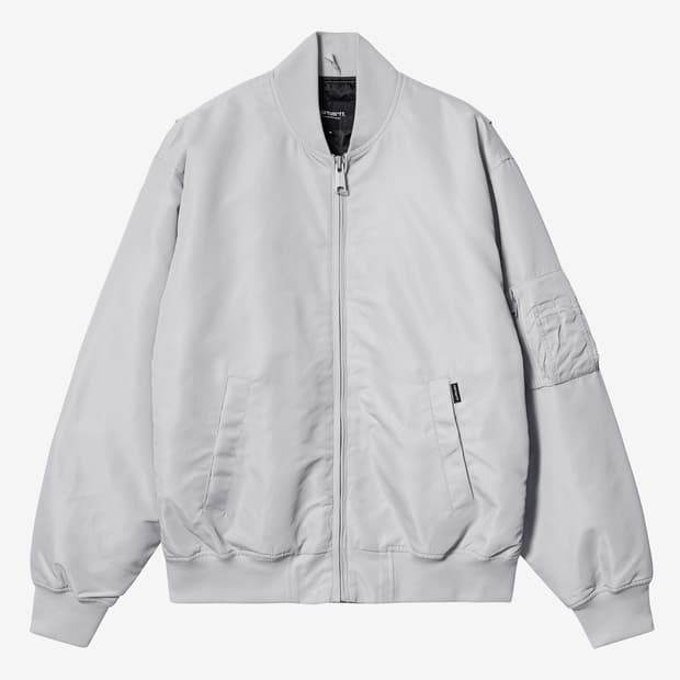 칼하트윕 OTLEY BOMBER SONIC SILVER