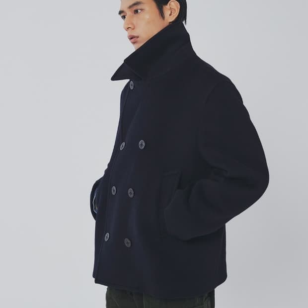 유니폼브릿지 피코트 네이비 XL 새상품