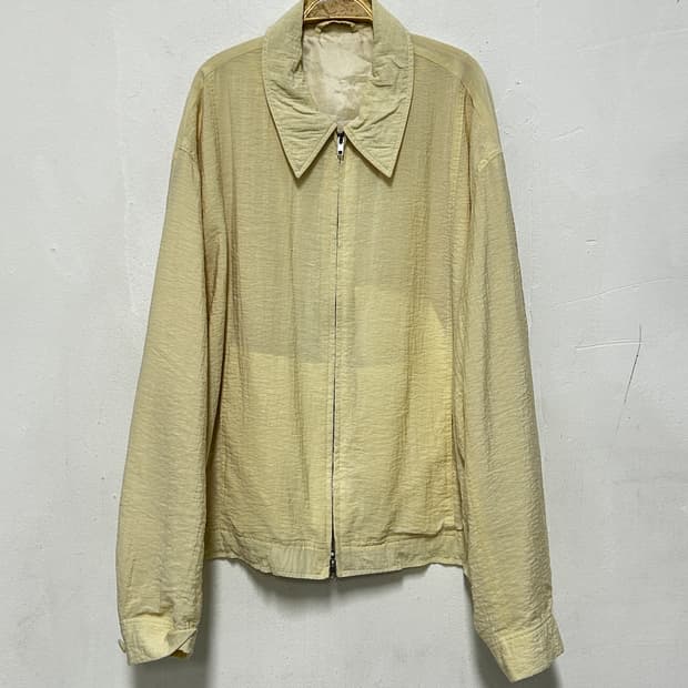 쿠어 빈티지 골드 베이지 투웨이 자켓