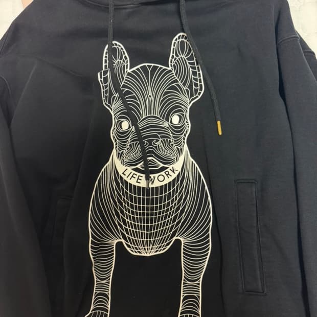 라이프워크 후드티 m