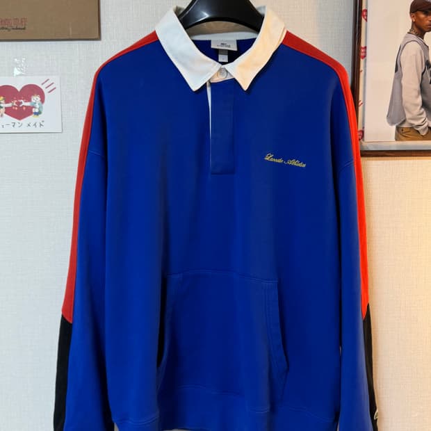 (XL)라코스테 포켓 카라티 블루