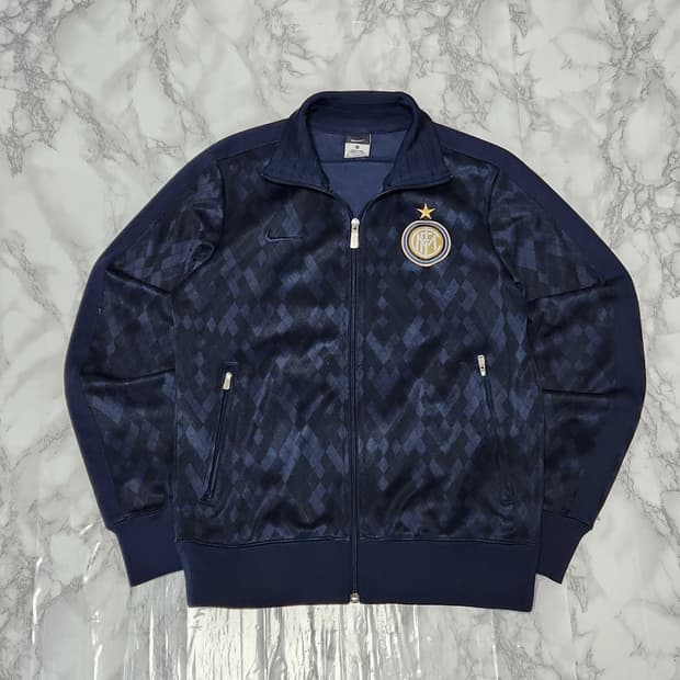 나이키 인터밀란 11-12 트레닝 빅로고 져지 자켓