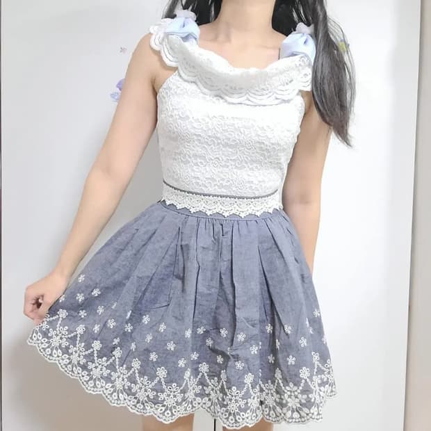 리즈리사 민소매원피스 