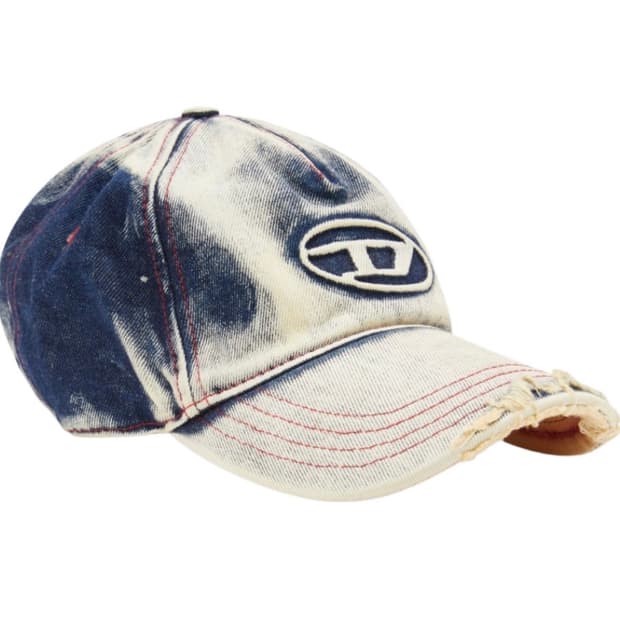 디젤 c-세이몬트리티드 데님 베이스볼 캡