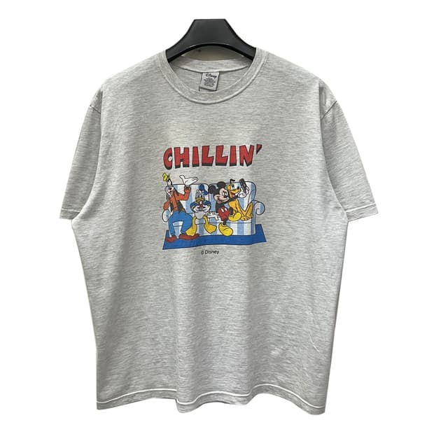 디즈니 미키마우스 CHILLIN 반팔티 FREE