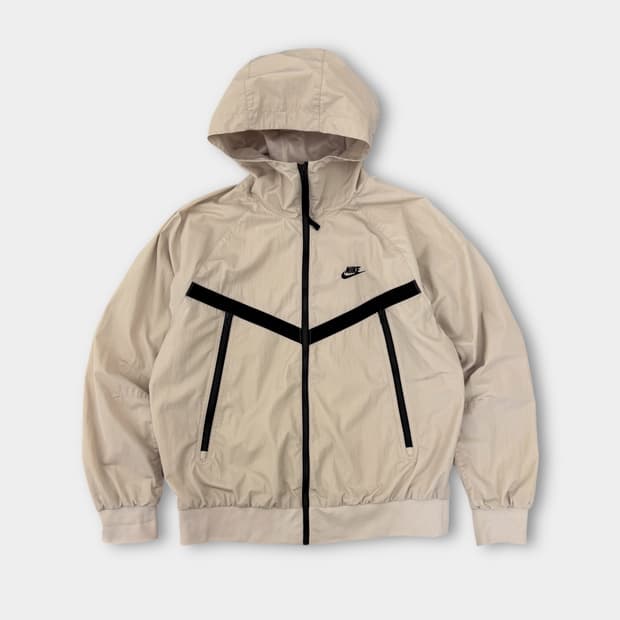 나이키 NSW 루즈핏 윈드러너 나일론 후드 자켓 데저트 샌드