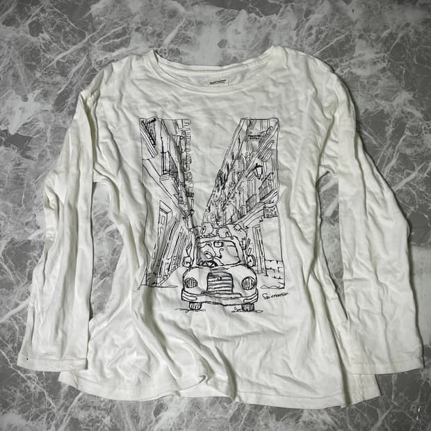Long sleeve printing t