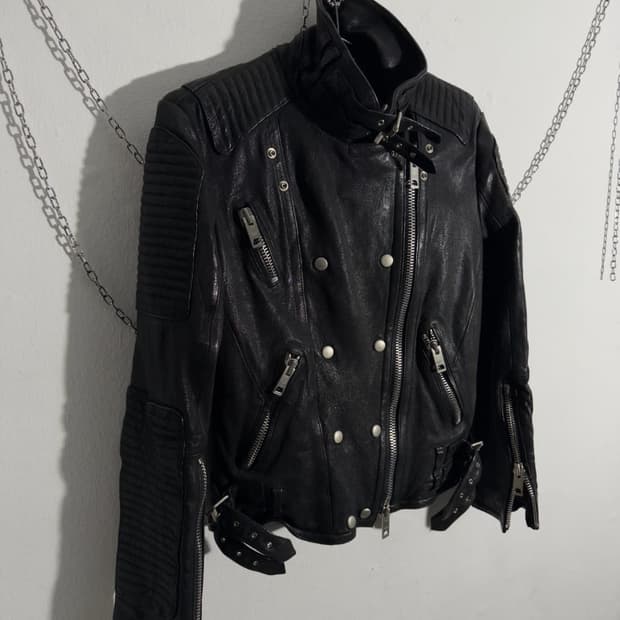 나폴레옹 레더 재킷