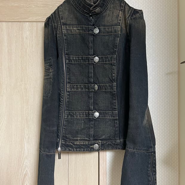 00s 아르마니 진스 사무라이 데님 자켓 아카이브