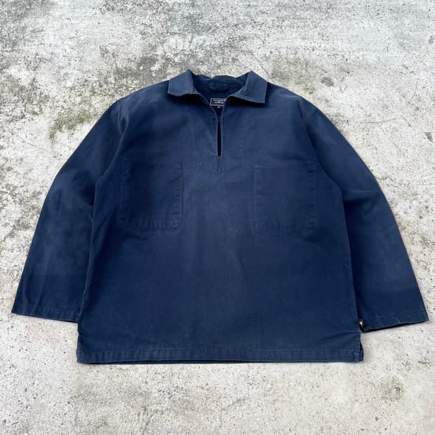 FADED DARK NAVY OLD FRENCH 프렌치피셔맨스목자켓